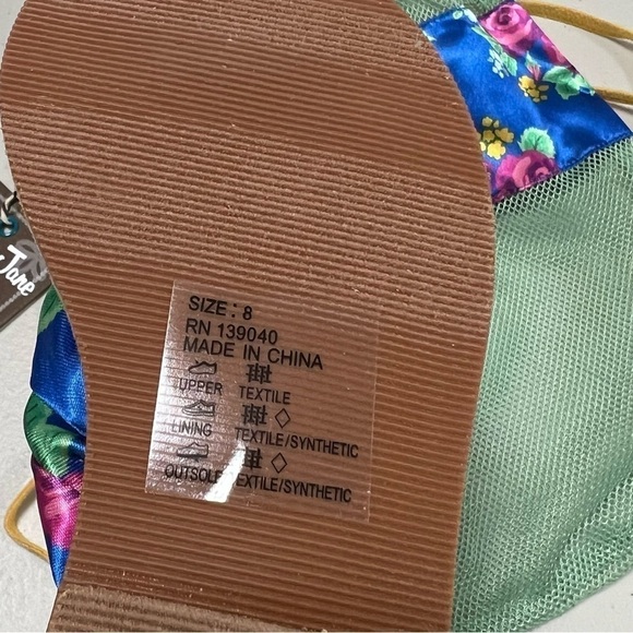 🆕 Matilda Jane Blue & Pink Seashore Sandals - Picture 8 of 9